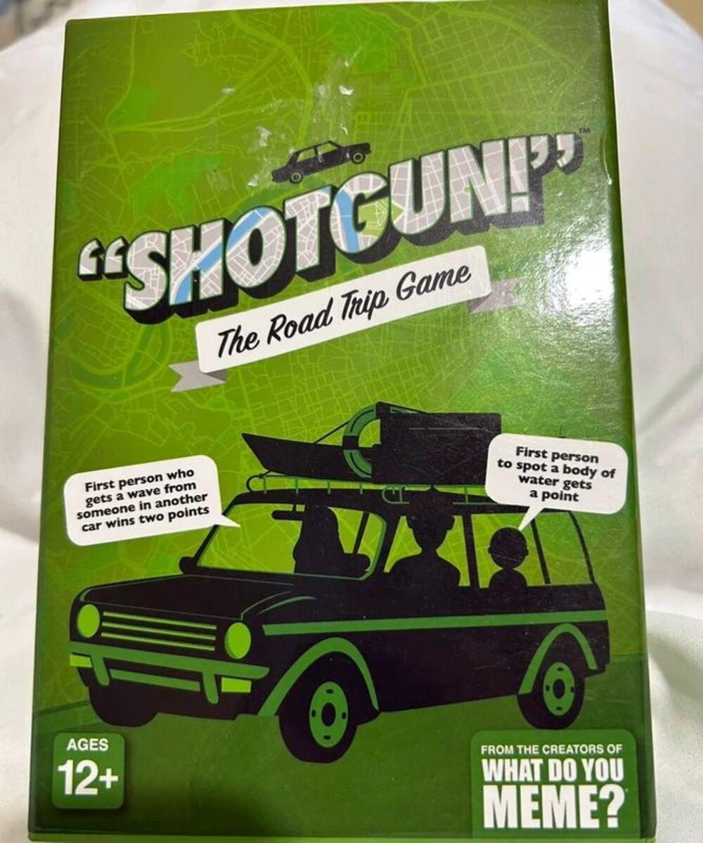 “Shotgun!" The Road Trip Game
